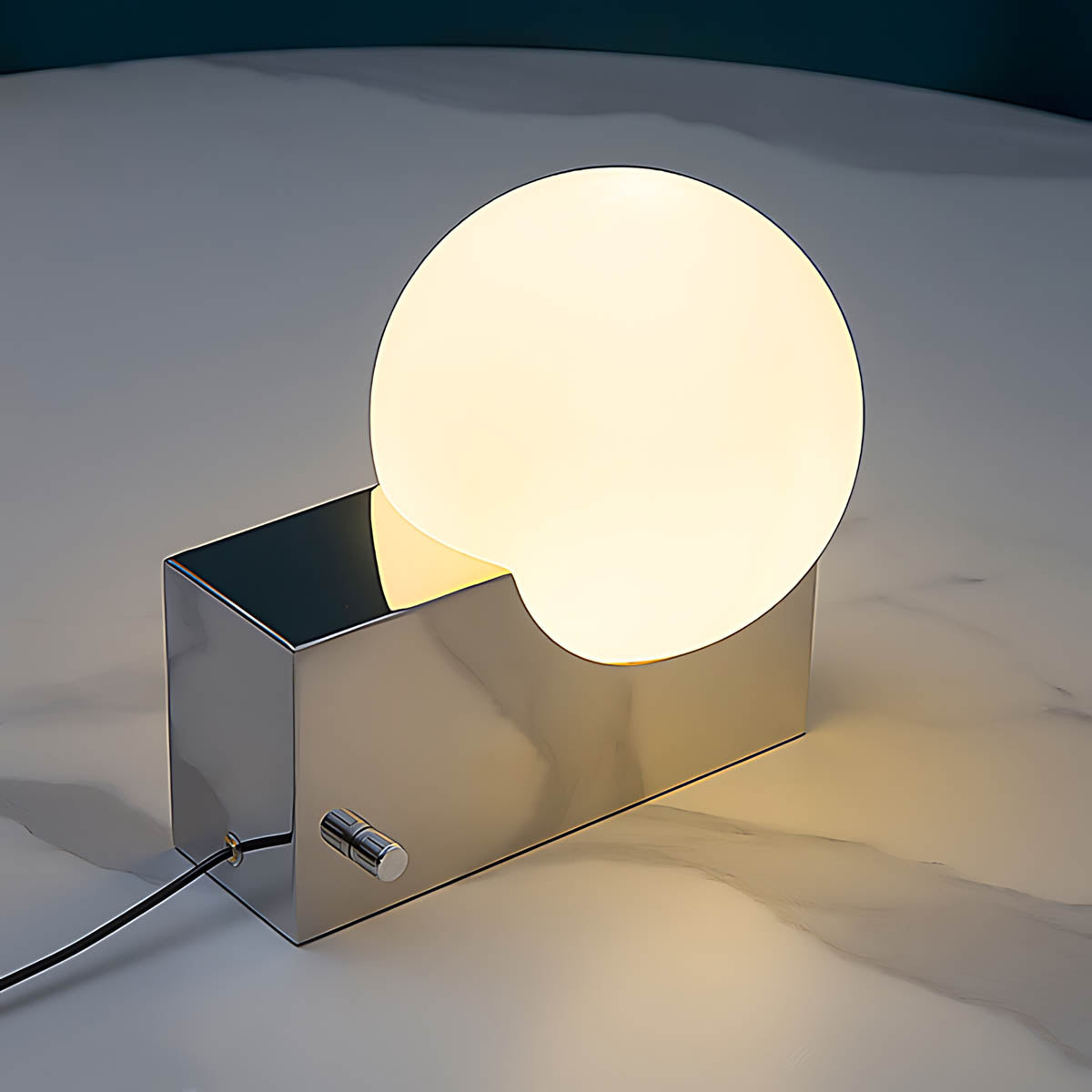 Elmwood Span Glass Table Lamp — gallery image 13