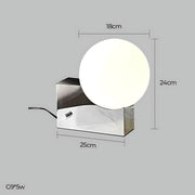 Elmwood Span Glass Table Lamp — gallery image 18