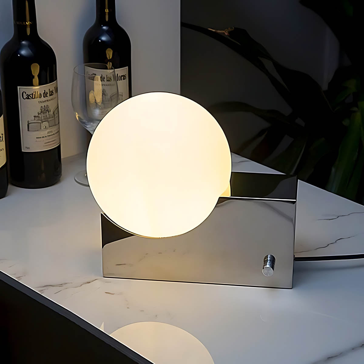 Elmwood Span Glass Table Lamp — gallery image 2