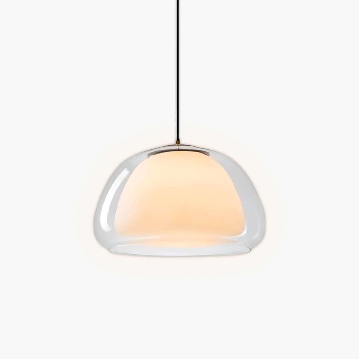 Beechwood Span Glass Dome Chandelier — gallery image 1