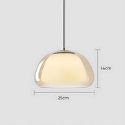 Beechwood Span Glass Dome Chandelier — gallery image 14
