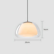 Beechwood Span Glass Dome Chandelier — gallery image 25
