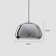 Beechwood Span Glass Dome Chandelier — gallery image 27