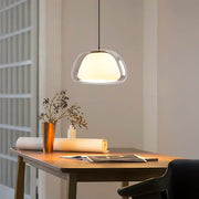 Beechwood Span Glass Dome Chandelier — gallery image 11