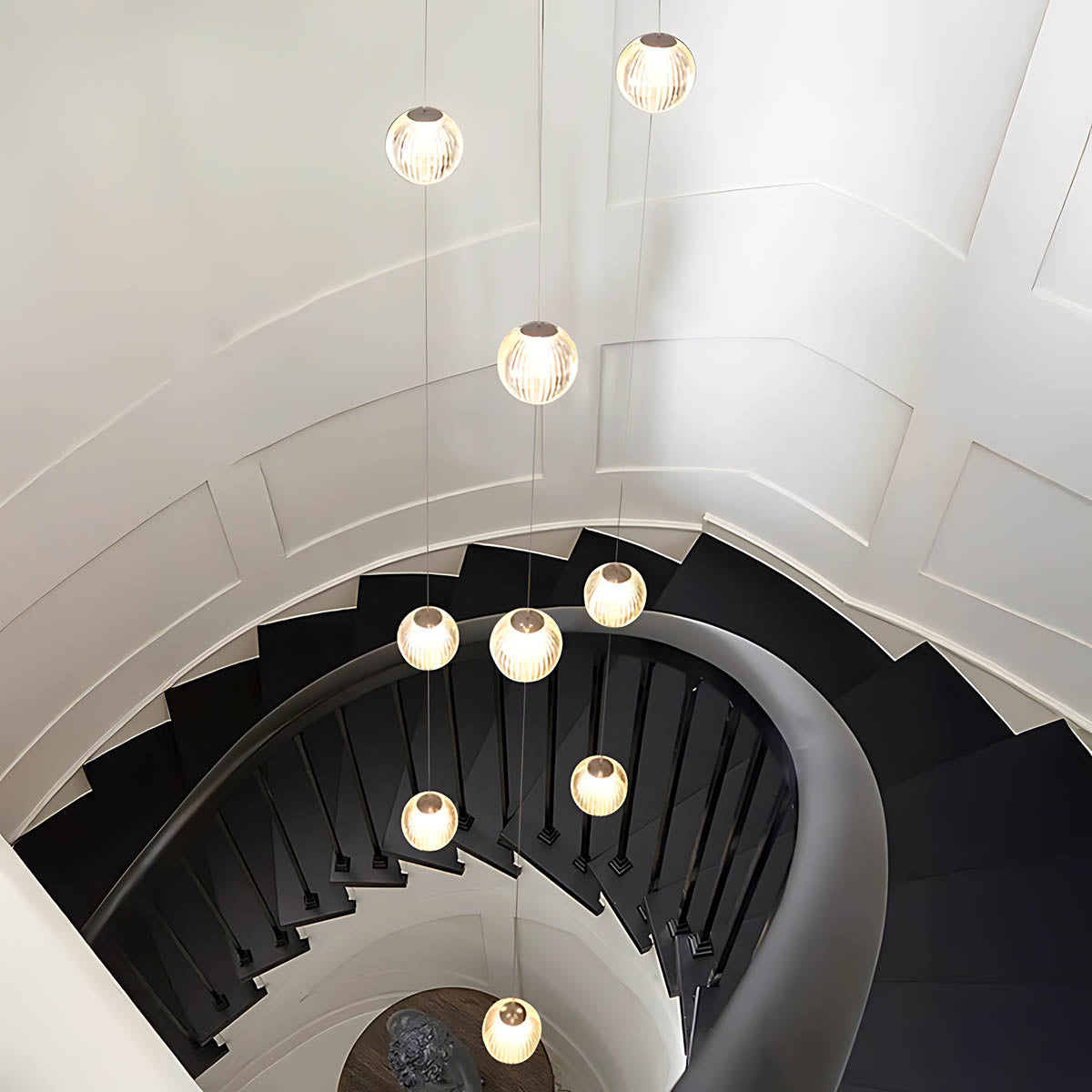 Bayberry Span Aluminum Chandelier — gallery image 6