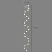 Bayberry Span Aluminum Chandelier — gallery image 16