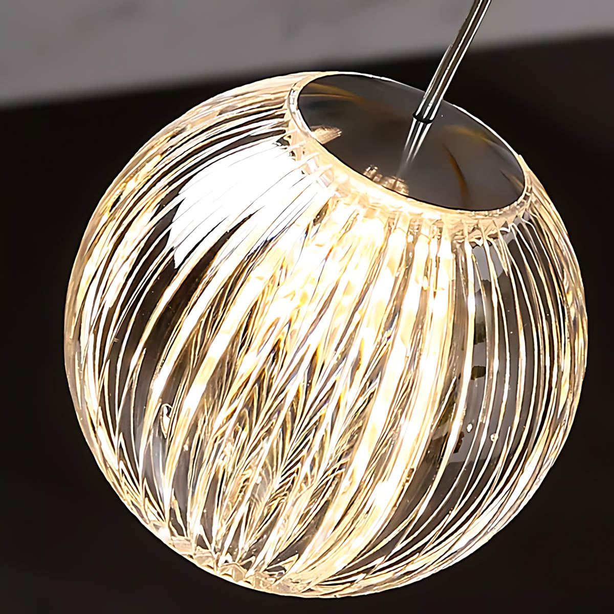 Bayberry Span Aluminum Chandelier — gallery image 14