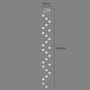 Bayberry Span Aluminum Chandelier — gallery image 17