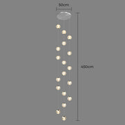 Bayberry Span Aluminum Chandelier — gallery image 15