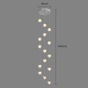 Bayberry Span Aluminum Chandelier — gallery image 18