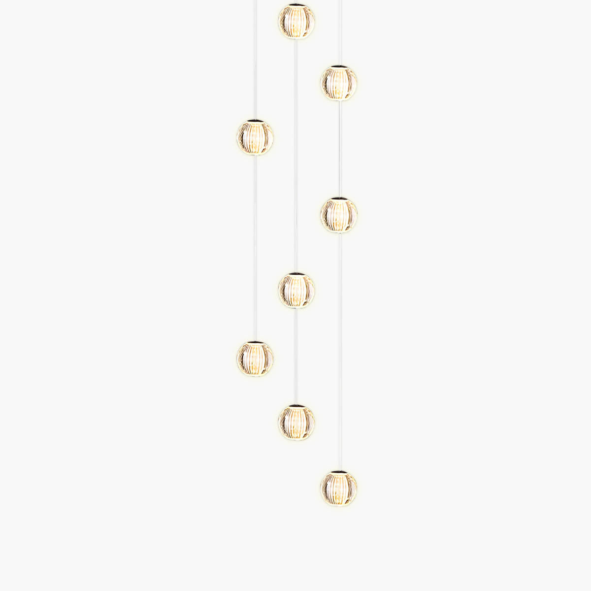 Bayberry Span Aluminum Chandelier — gallery image 1
