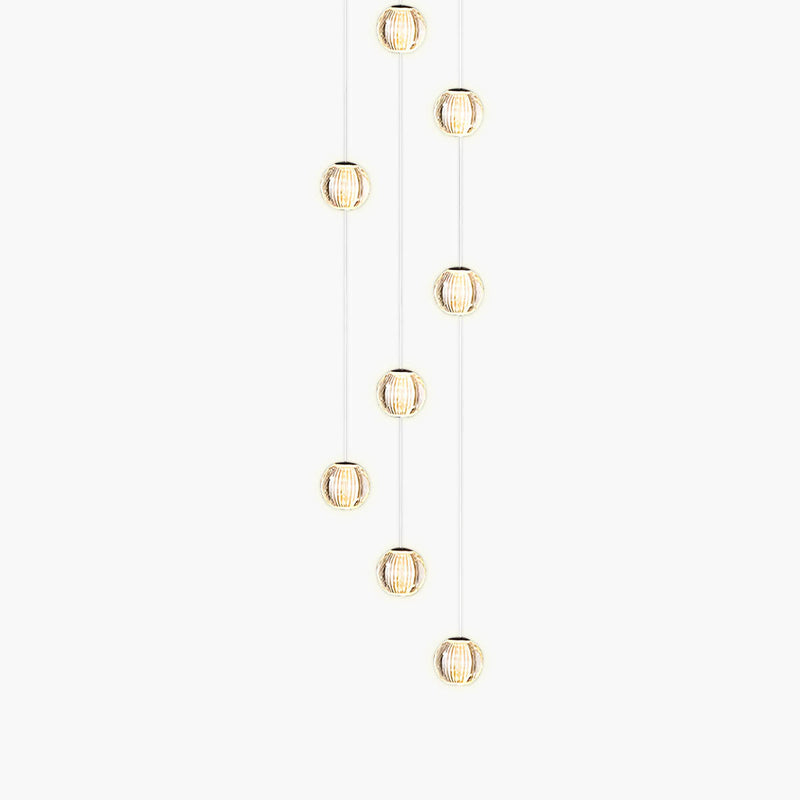 Bayberry Span Aluminum Chandelier — gallery image 1