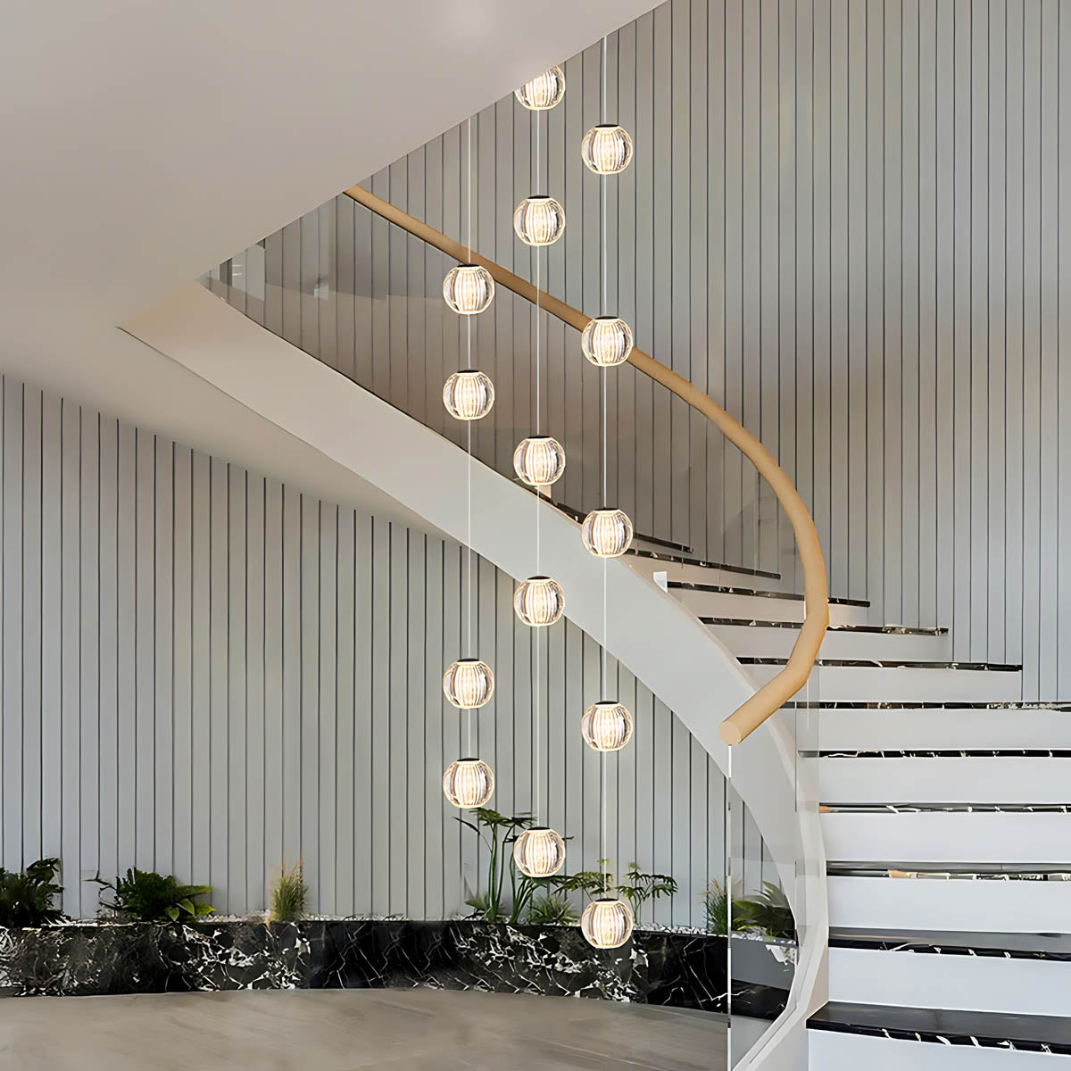 Bayberry Span Aluminum Chandelier — gallery image 11