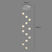 Bayberry Span Aluminum Chandelier — gallery image 23