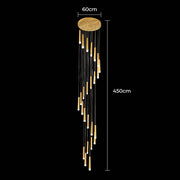 Laurelwood Span Wood Chandelier — gallery image 12