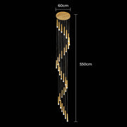 Laurelwood Span Wood Chandelier — gallery image 15