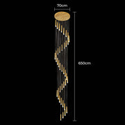 Laurelwood Span Wood Chandelier — gallery image 21