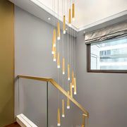 Laurelwood Span Wood Chandelier — gallery image 7