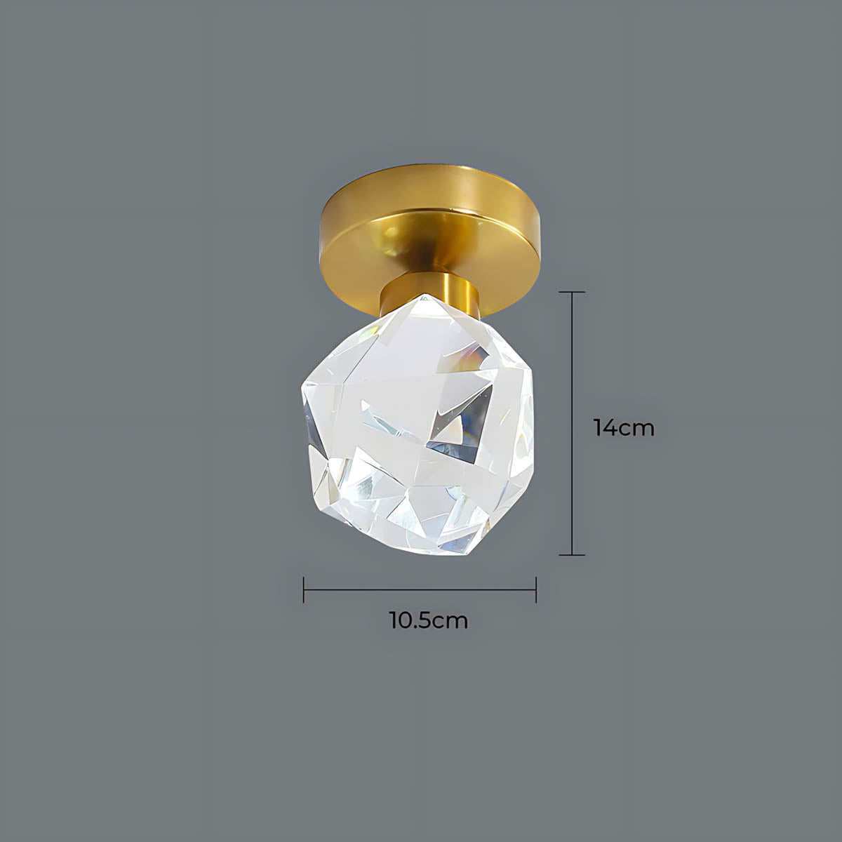 Kingsley Span Glass Spiral Chandelier — gallery image 15