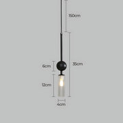 Riverton Span Glass Pendant Light — gallery image 8