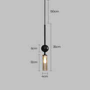 Riverton Span Glass Pendant Light — gallery image 11