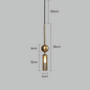Riverton Span Glass Pendant Light — gallery image 10