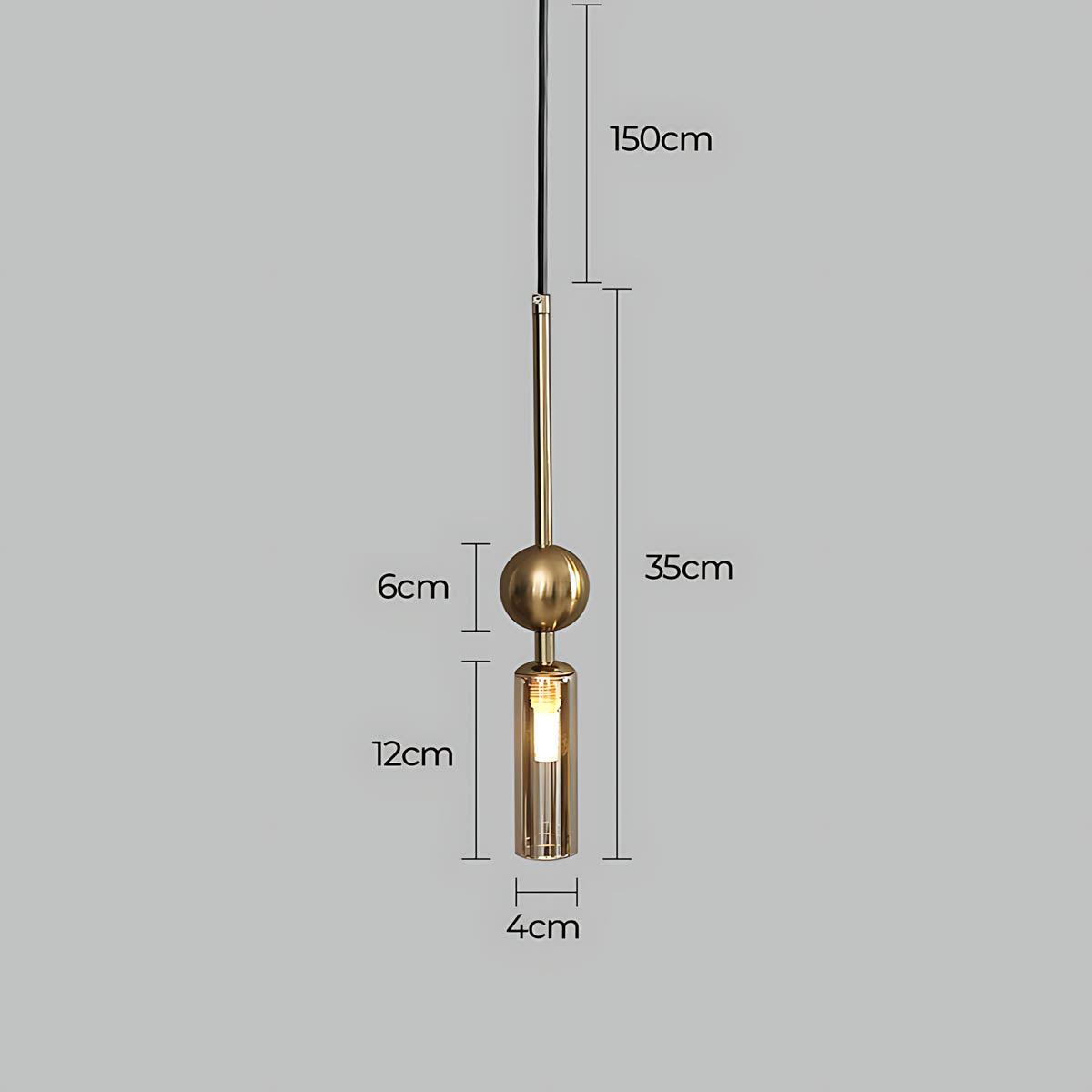 Riverton Span Glass Pendant Light — gallery image 10