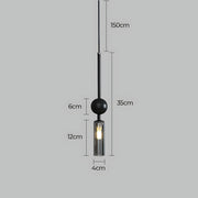 Riverton Span Glass Pendant Light — gallery image 15