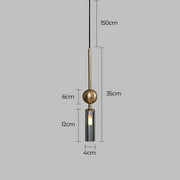 Riverton Span Glass Pendant Light — gallery image 13