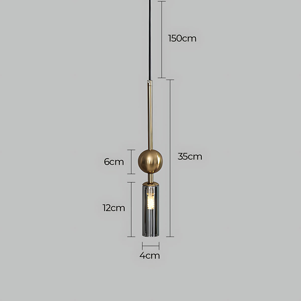 Riverton Span Glass Pendant Light — gallery image 13