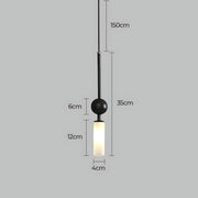 Riverton Span Glass Pendant Light — gallery image 5