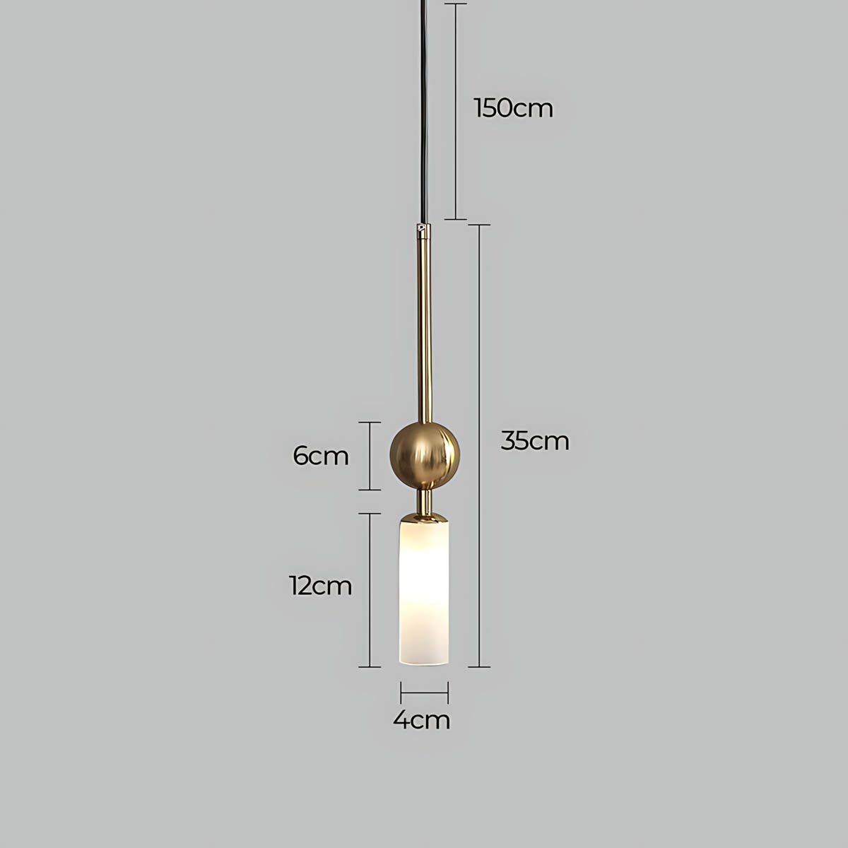 Riverton Span Glass Pendant Light — gallery image 4