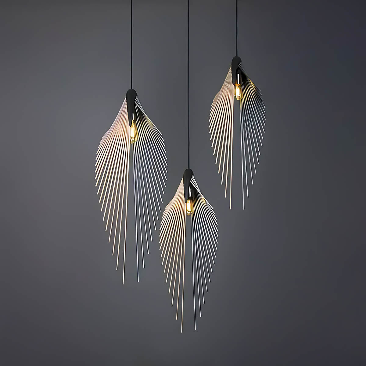 Fielding Span Aluminum Pendant Light — gallery image 7