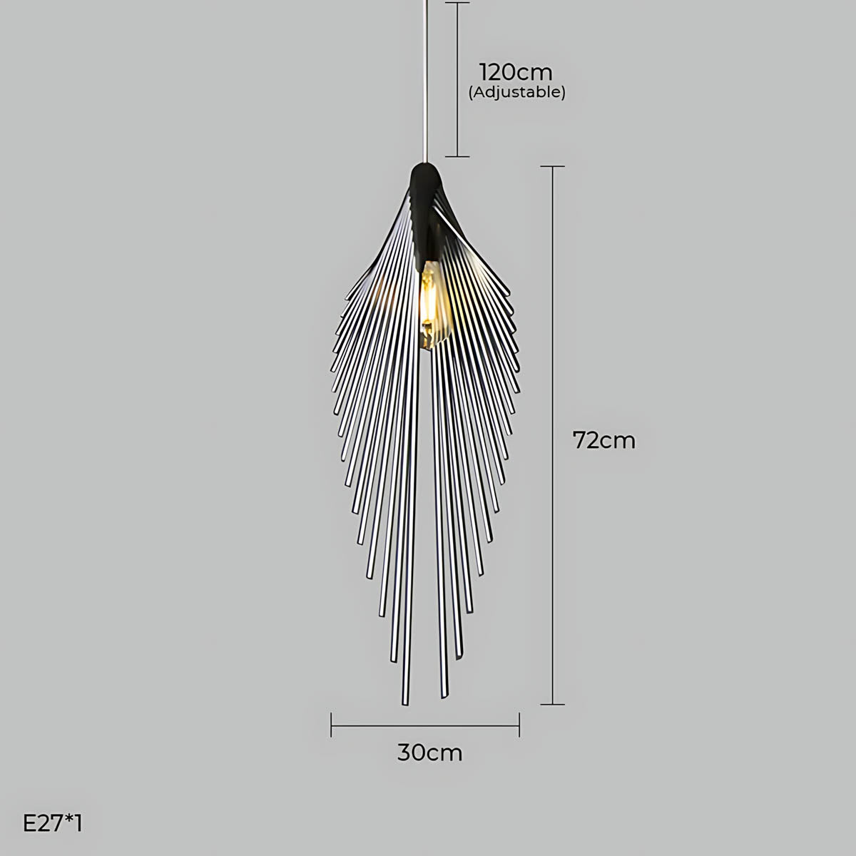 Fielding Span Aluminum Pendant Light — gallery image 9