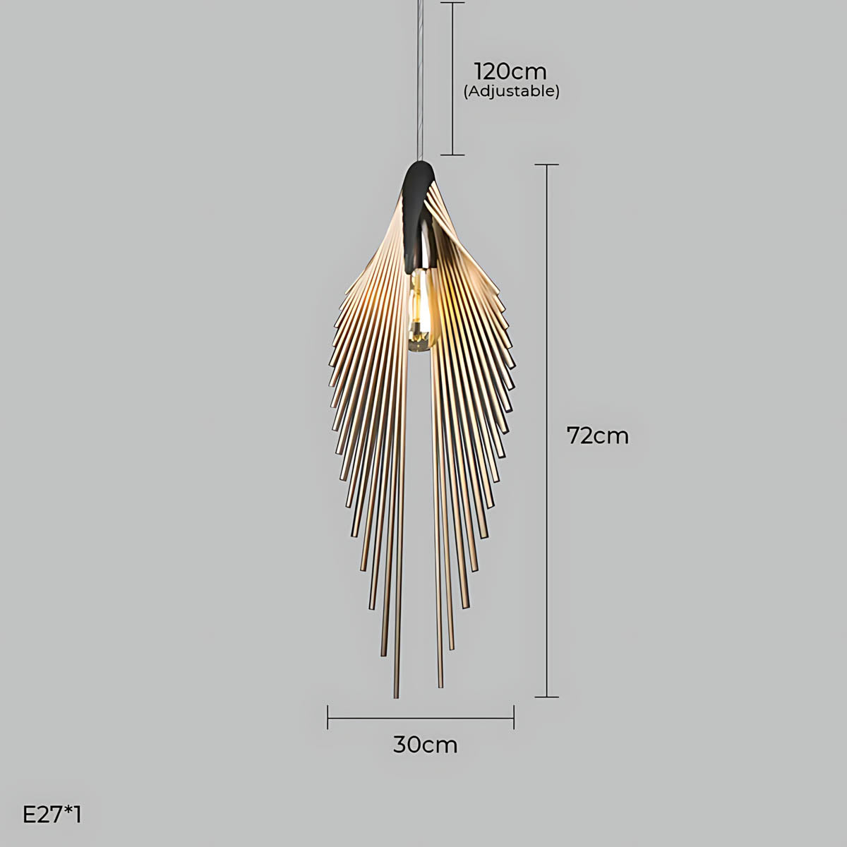 Fielding Span Aluminum Pendant Light — gallery image 11