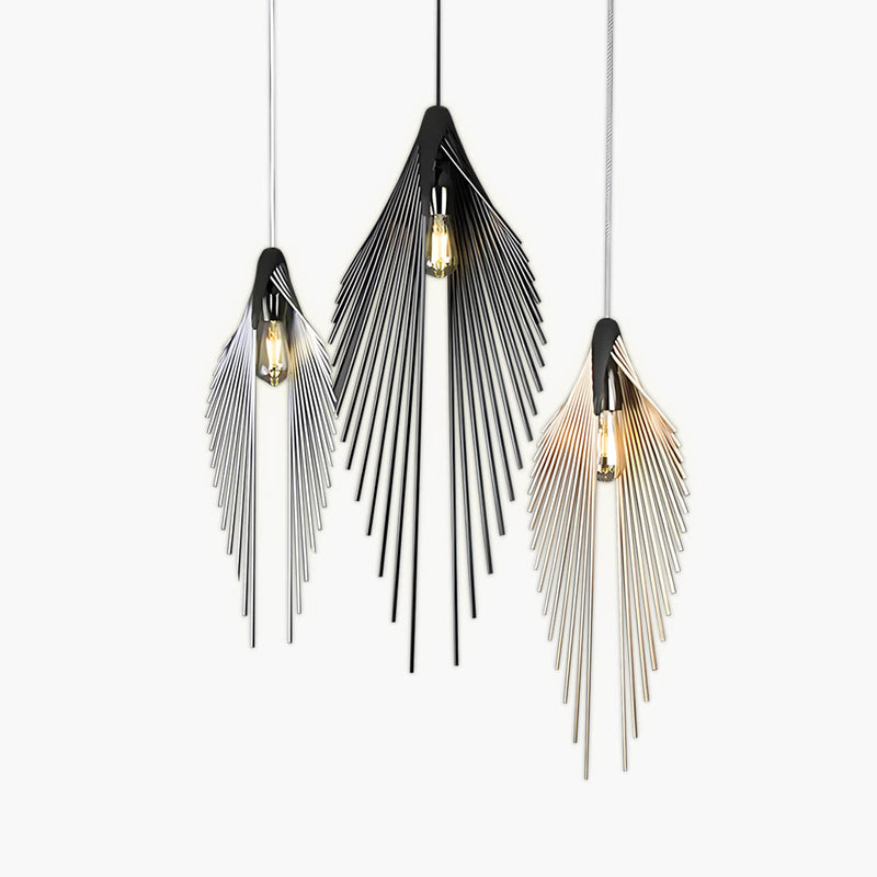 Fielding Span Aluminum Pendant Light — gallery image 1