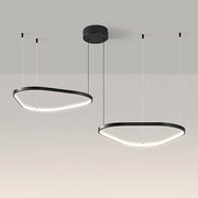 Brookfield Span Acrylic Pebble Chandelier — gallery image 9
