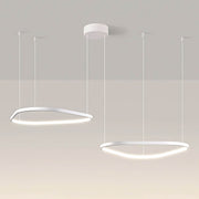 Brookfield Span Acrylic Pebble Chandelier — gallery image 10