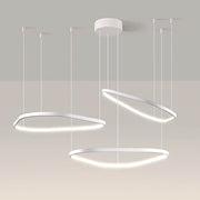 Brookfield Span Acrylic Pebble Chandelier — gallery image 12