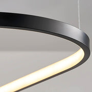 Brookfield Span Acrylic Pebble Chandelier — gallery image 14