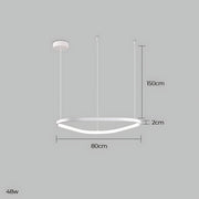 Brookfield Span Acrylic Pebble Chandelier — gallery image 17