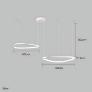 Brookfield Span Acrylic Pebble Chandelier — gallery image 21