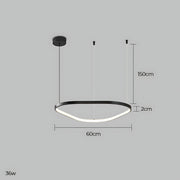 Brookfield Span Acrylic Pebble Chandelier — gallery image 22