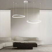 Brookfield Span Acrylic Pebble Chandelier — gallery image 5