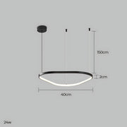 Brookfield Span Acrylic Pebble Chandelier — gallery image 25
