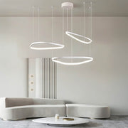 Brookfield Span Acrylic Pebble Chandelier — gallery image 3