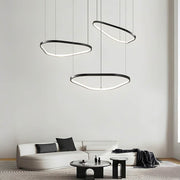 Brookfield Span Acrylic Pebble Chandelier — gallery image 2