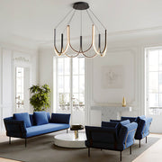 Wildwood Span Acrylic Chandelier — gallery image 3