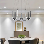 Wildwood Span Acrylic Chandelier — gallery image 9