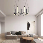 Wildwood Span Acrylic Chandelier — gallery image 4